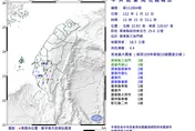 快訊/13：15「規模4.4」地牛翻身！各地最大震度曝光