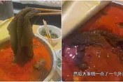 麻辣鍋外送附贈「超大毛肚」　剪開後超崩潰...竟是「髒抹布」