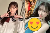 逆天長腿！AV女神新有菜辣曝「2023年第一拍」　洩超深事業線網嗨炸