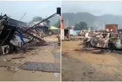 影/印尼陸企工廠爆發激烈抗爭　百間舍遭砸毁、3人喪生