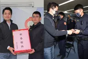 影/連跑松山、士林分局慰問員警　蔣萬安：謝謝警方超前部署過年勤務