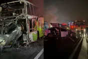 影/酒駕釀連環車禍害2死9傷！女駕駛恍神自撞　下秒2車慘淪火球