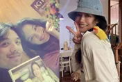 馮德倫罕放閃「夫妻超紅情侶裝拜年」！驚見舒淇「長髮毛躁、狂冒白髮」近況曝