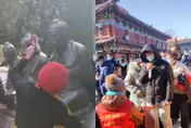 影/電影效應！4000人狂背《滿江紅》獲免票逛岳飛廟　景區排長龍只為打「秦檜」