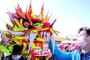 影/苗栗玉清宮前「祥龍點睛」！　2月4日𪹚龍之夜超精彩
