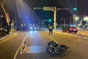 疑違規左轉遭撞！花蓮20歲男騎士摔飛對向車道　頭部重創命危送醫
