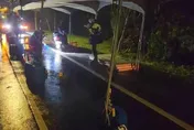 撞上天燈活動帳棚殞命！雙寶媽騎車載兒遊平溪　回程不幸亡留2雙胞胎稚子哭泣