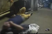 北市男傍晚馬路上伏地挺身　詭異行徑引警盤查搜出這東西