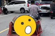 屏東街頭驚見「百萬名車」外送！畫面1亮點網嚇：小心別去A到他