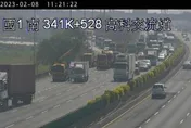 快訊/國1高科交流道3車連撞！　佔據外側車道…車流回堵至少4km