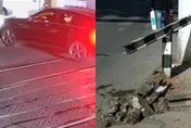 5旬男開車撞壞平交道護欄　竟因「剛割完雙眼皮」網笑翻