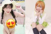 「G級coser」放送車頭燈！渾圓UU一片布難藏　邪惡視角全曝光