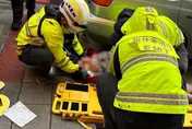 快訊/新北警抓通緝犯！她心急爬窗逃…3樓跌落重傷命危