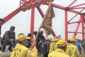 白沙屯媽祖進香/媽祖先鋒頭旗隊！只進不退責任超重大