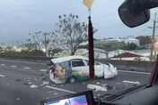 快訊/國道1號死亡車禍！休旅車疑自撞釀1死3傷　4歲男童拋飛車外