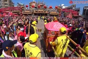 影/白沙屯媽祖進香/粉紅超跑抵達朝天宮！　「三進三退」古禮入廟萬民同慶