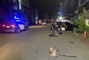 影/愛犬兜風被撞死！高雄女半夜騎車慘摔　男開車搶快肇禍