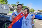 「最美發言人」到南投挺林明溱　嘆：民進黨多一席蔡培慧還得了