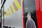 有洋蔥的消防車！街友遺產400萬打造「順慶號」　早逝消防員畫像惹鼻酸