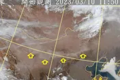 沙塵暴南推！衛星影像超清晰「訊號999」　鄭明典給了「破表」警告