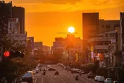 把握今明兩天！　台版「曼哈頓懸日」嘉義市區就能看到