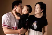 英雄也柔情！「國防部長」張育成返美之際　甜曬美妻孕照
