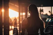 女子拍TikTok挑戰「卡在槓鈴上20秒」　身體呈現「恐怖扭曲狀」險出意外！