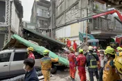 快訊/台中市建物倒塌2人受困1人送醫不治！副市長王育敏抵現場