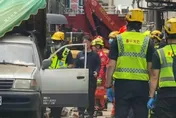 快訊/台中百年民宅倒塌　1人搶救無效身亡