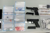 影/還錢遇到搶匪？債主遭劫6萬　警揪出他設局還搜出槍毒