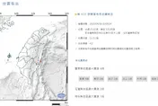 凌晨2點台東近海地牛翻身　最大震度長濱4級