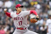 影/二刀流投打違規寫紀錄！大谷翔平6局好投　本季首勝到手