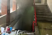 快訊/高雄立志中學發生火警！地下室失火濃煙狂竄　445名學生緊急疏散