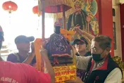 影/台南鹿耳門媽祖「救苦旱」！赴日月潭、鹿谷鄉「海陸空祈雨」