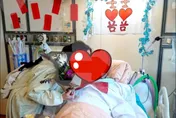 獨家專訪3/爺孫戀被迫劃下句點！李坤城病房插管迎娶林靖恩　「你走了要等我！」盼下輩子再重逢