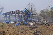 政變以來最嚴重殺戮！緬甸軍方空襲反抗村莊　現場滿目瘡痍...至少53人死亡