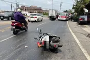 影/大貨車邊開邊「尿」！黑色機油害4騎士雷殘、2人送醫
