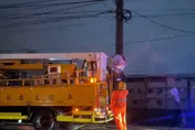 快訊/高壓線路遭雷擊！台中大雅區大規模停電　1000多戶摸黑吃飯
