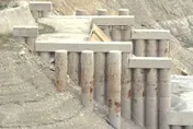 影/曾文水庫底下「古希臘神廟」露出！　竟是全球首創建築「防淤」工法