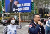 首次合體「老婆」街頭拜票　羅智強：有那麼一點初戀的感覺