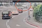 快訊/清晨萬芳交流道賓士飛撞3車　1死1昏迷