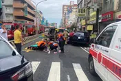 影/台南孕婦駕車左轉撞斑馬線行人！母女捲車底…3歲女兒傷重不治