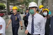 影/31樓吊臂塌落砸毀中捷車廂釀1死8傷　檢察官到場勘驗究責