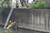 疑與女友吵架不爽！台中男急跳柳川　工人見「有人漂浮」嚇壞