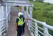 新北大橋女子墜落身亡！欄杆上發現鞋印…死因待查