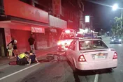 19歲男半夜開車恍神逆向　雙載機車莫名被撞飛2傷送醫