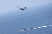 美軍公佈核動力潛艇「緬因號」航行菲律賓海畫面　向北韓展示擴張遏制力道