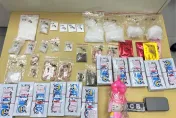 影/賣萌？槍毒通緝犯躲竹市motel被逮　毒品堆赫見「無嘴貓」吸食器