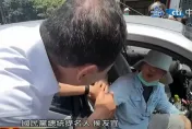 影/侯友宜屏東巧遇車禍現場　驚嚇婦秒放鬆笑了「頻喊總統好」