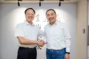 拜會江宜樺暢談能源議題　侯友宜：台灣別天方夜譚「用愛發電」